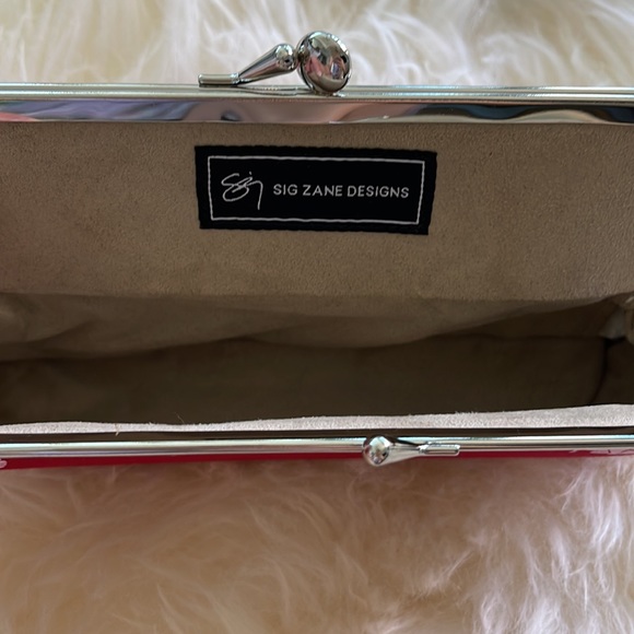 NWT SIG ZANE DESIGNS HAWAII JAPANESE KISS CLASP CLUTCH BAG! SOLD OUT! - Picture 5 of 12